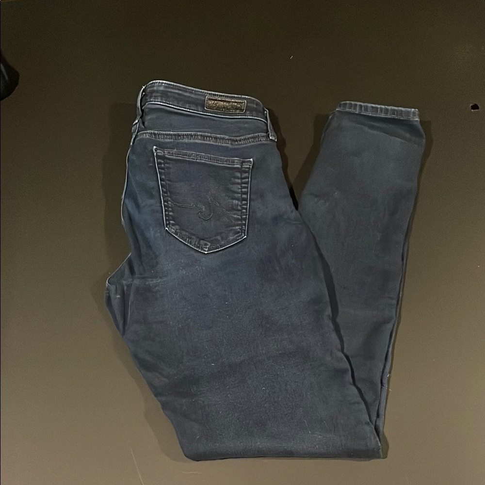 Ag Adriano Goldschmied Blue Jeggings